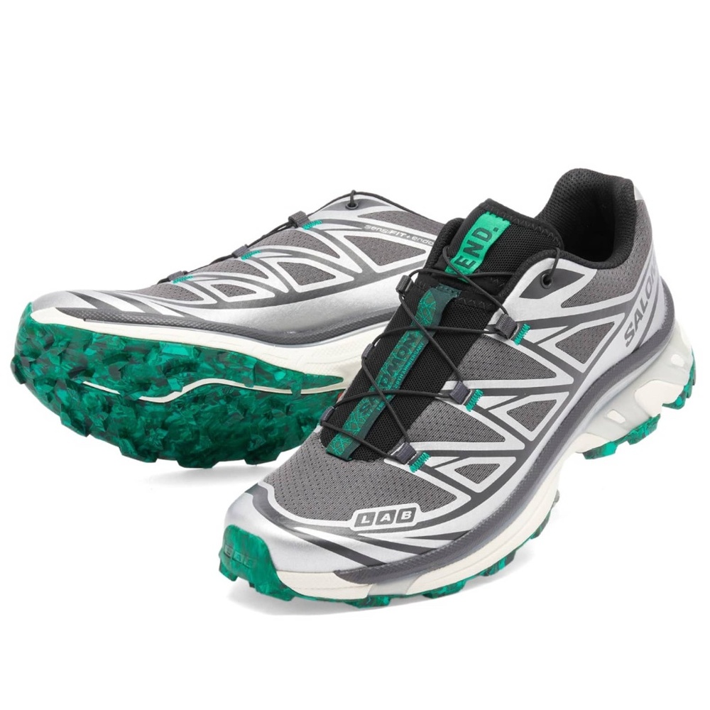 Salomon XT-6 X END clothing 'EMERALD' SNEAKER NWT